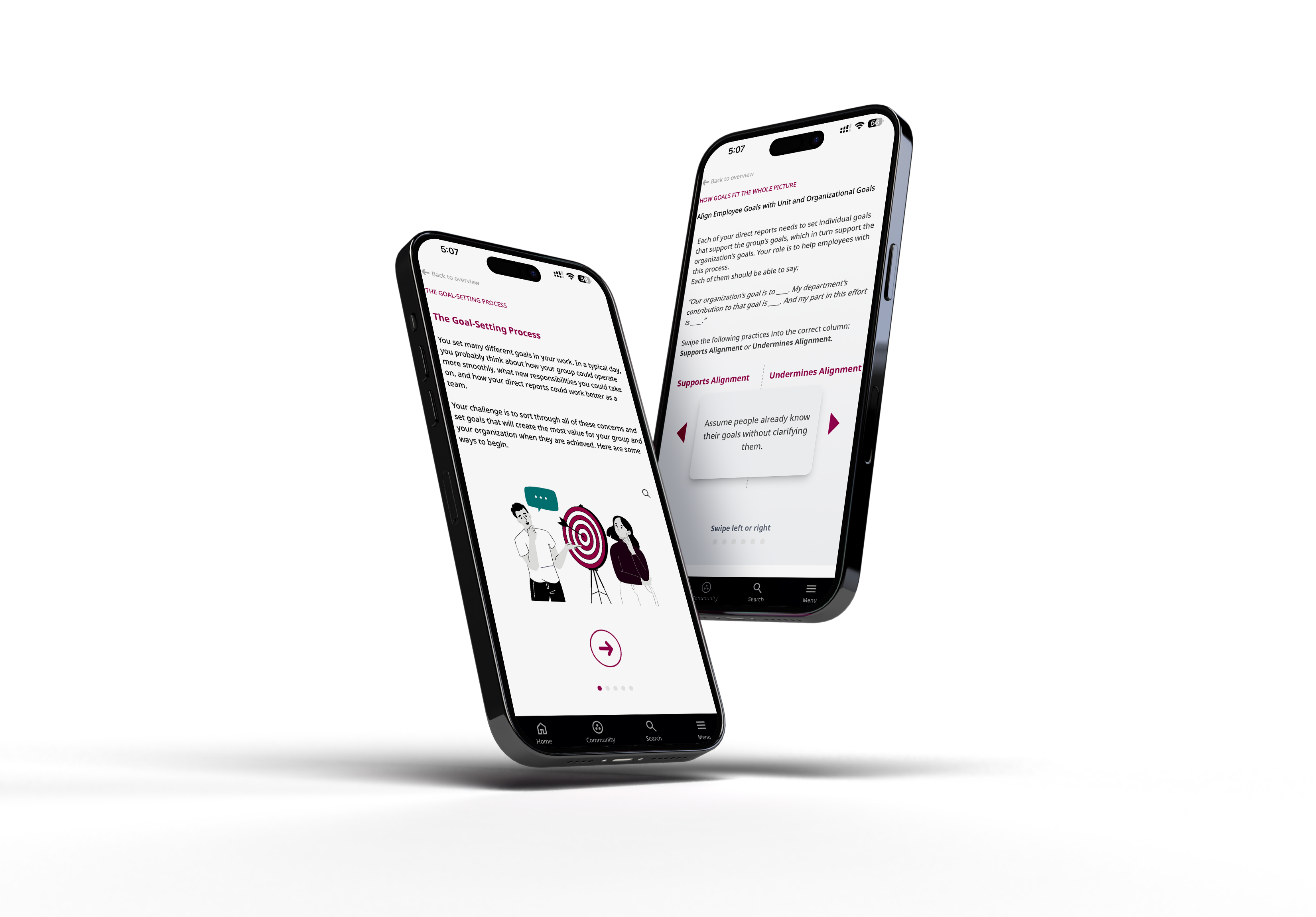 Sophian app on iPhone